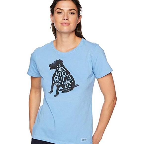 Life is Good Women's Crusher tee Big Mutts - Picture 1 of 2